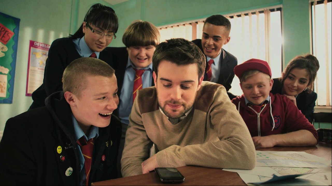 кадр из сериала «Непутевая учеба»